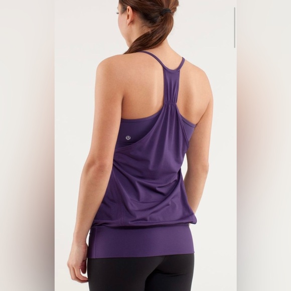 Lululemon No Limits tank top Concord Grape size 6 - Picture 2 of 7
